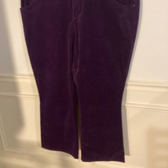 Purple Corduroy Pants by Lane Bryant Plus Sized - Picture 3 of 9